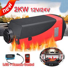 New style 2KW 12V/24V Parking Heater with LCD + Remote Control