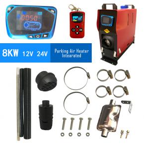 All-in-one New style 8KW 12V/24V Parking Heater with LCD + Remote Control