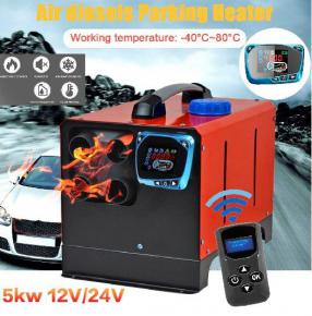 All-in-one New style 5KW 12V/24V Parking Heater with LCD + Remote Control