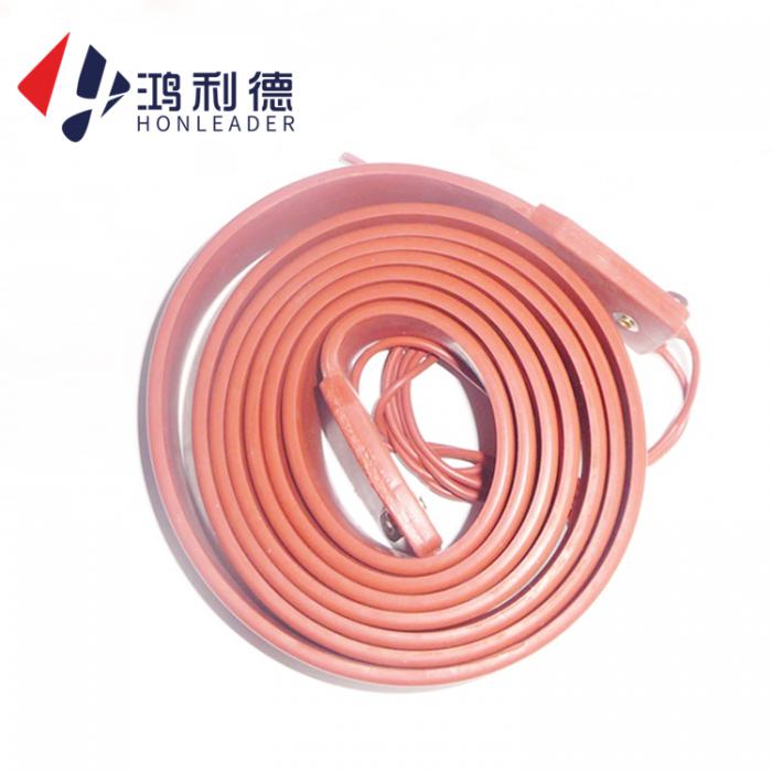 Customizable pipe heating belt equipped with temperature control