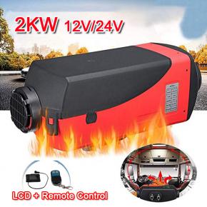 2KW 12V/24V Parking Heater with LCD + Remote Control