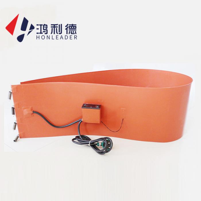 Drum silicon rubber heating pad heating belt