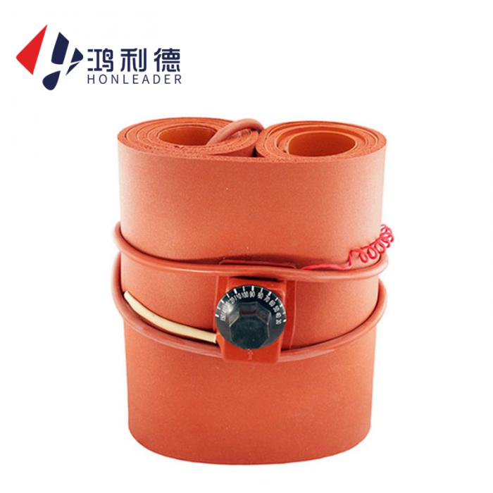 LPG tank silicone rubber heater