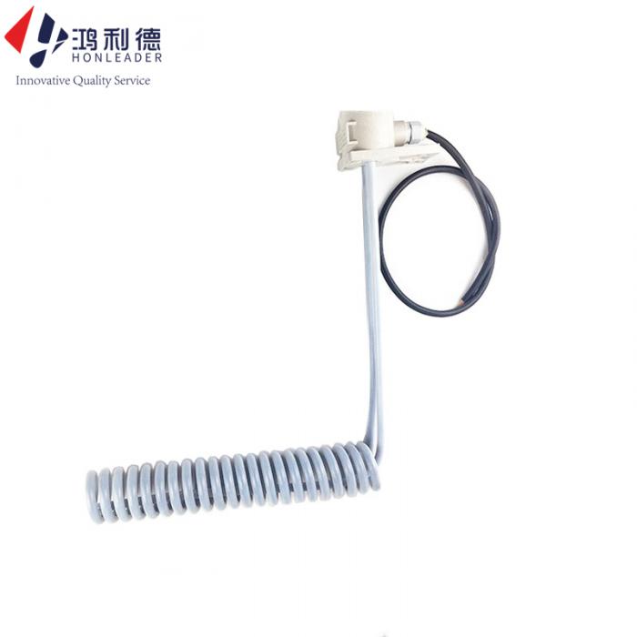 L-Shaped Immersion PTFE tubular heater for electroplating tank