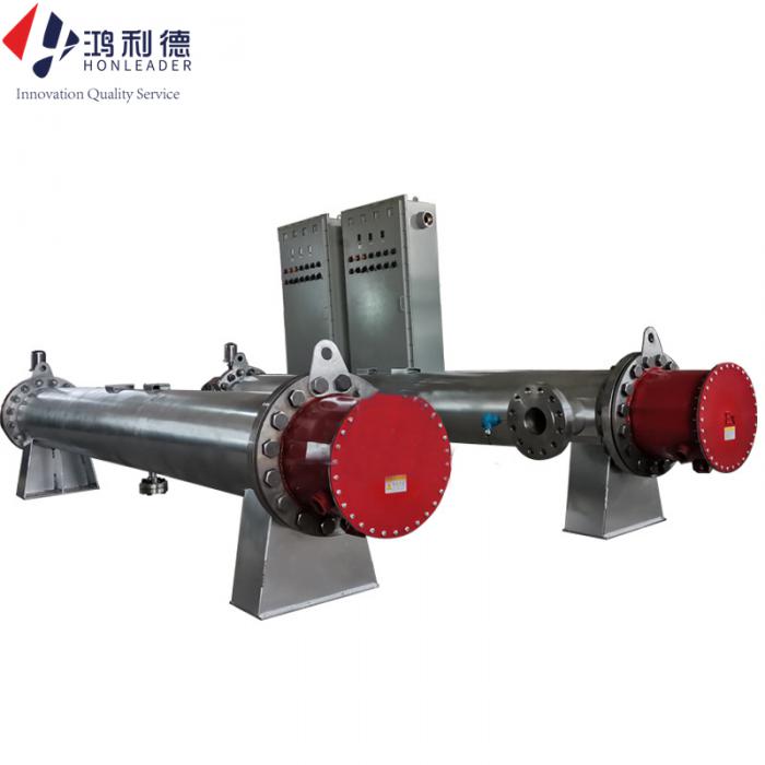 Horizontal Pipeline Heaters For Thermal Oil
