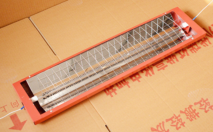 Infrared Heating Lamps For Paint Drying Room Delivered To Korea.