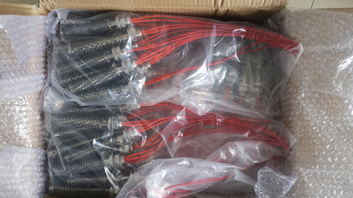 Finned Cartridge Heaters Delivered to USA.