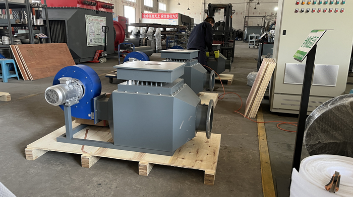 Customized Hot Air Heaters For Drying Paper-plastic Products (egg trays)  Delivered to Jordan.